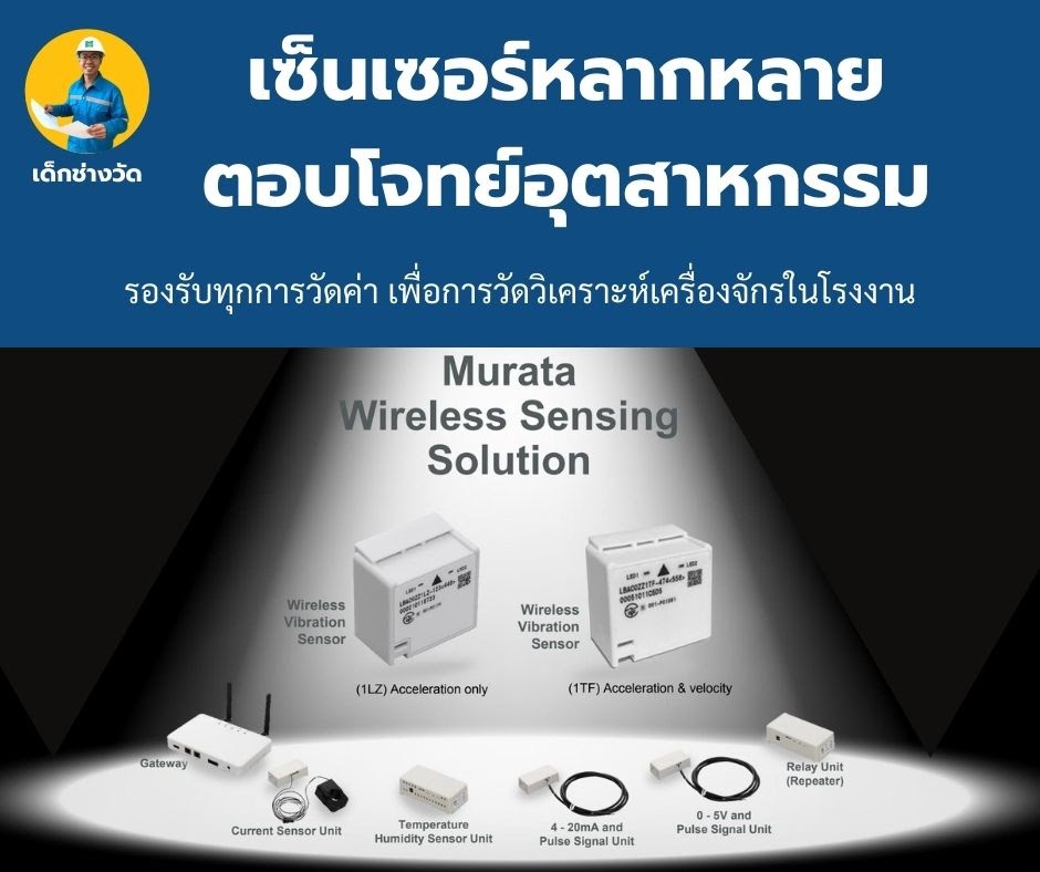 Wireless Sensing Solution จากทางมูราตะ