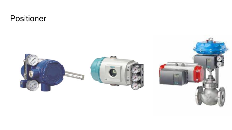 positioner control valve