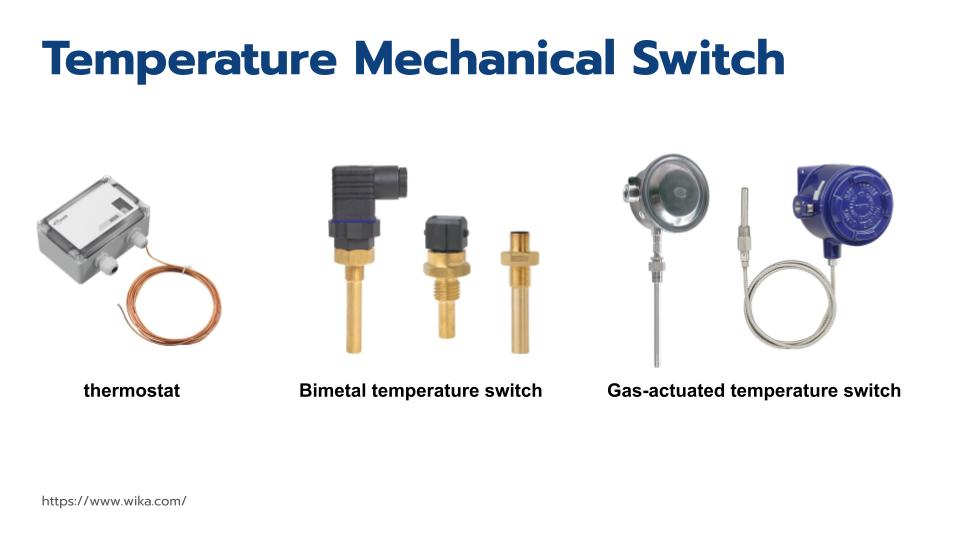 temperature mechanical switch