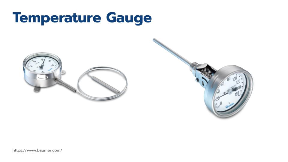 เกจวัดอุณหภูมิ temperature gauge